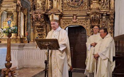 El Rector Mayor celebra, ya como Cardenal, una misa en su pueblo natal