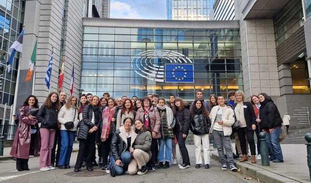 Visita al Parlament Europeu dels guanyadors del premi “La presidència d’Espanya a la UE”