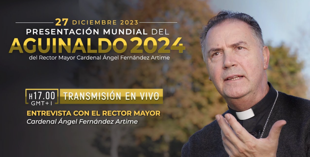 Todos listo para la presentación del Aguinaldo 2024 Salesianos España