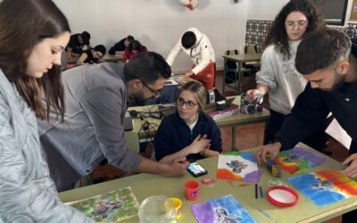 Salesians Triana rep la vista del reconegut pintor Pablo Rosa Rodríguez