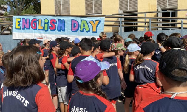 Salesians Badalona participa en la vuitena edició del English Day