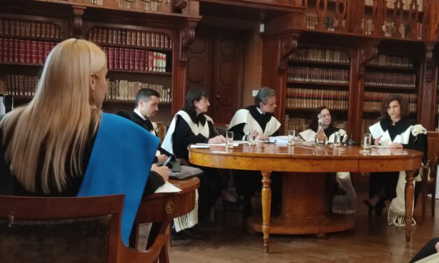 La española Ana Martín, doctora cum laude por la Universidad de Bolonia