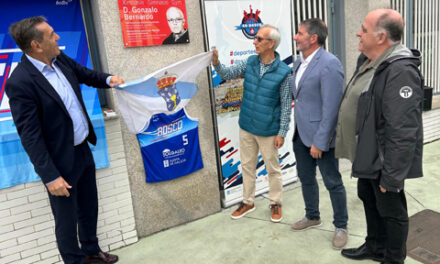 Pabellón en honor al salesiano D. Gonzalo Bernardo en Salesianos Ourense