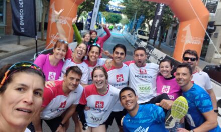 Salesianos presente en la carrera ESIC Huesca