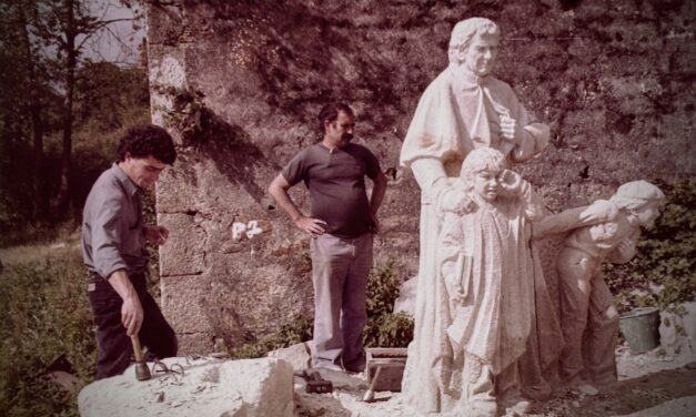 Foto con historia: Monumento a Don Bosco en Ourense
