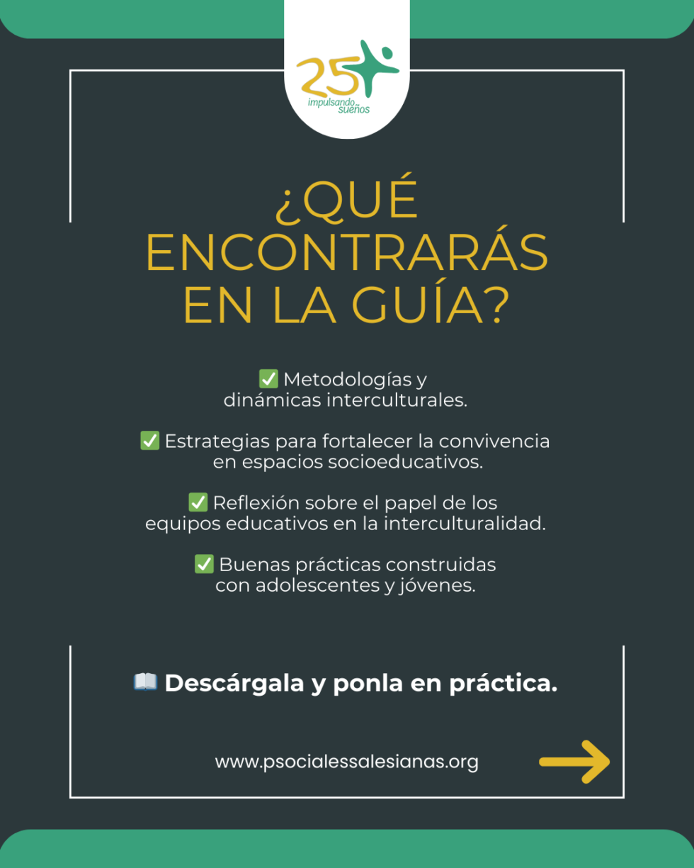 Guía de Buenas Prácticas en Intervención Intercultural en Contextos Socioeducativos