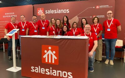 Gran acogida a la propuesta salesiana en la Feria de FP de Madrid