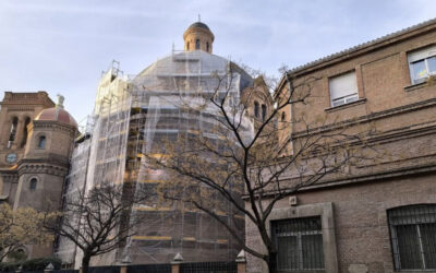 Siguen obras de restauración de Iglesia de San Francisco de Sales de Estrecho