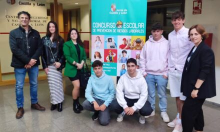 El Centro Don Bosco de Villamuriel de Cerrato triunfa con dos premios en el Concurso Escolar de Prevención de Riesgos Laborales