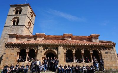 39 moteros salesianos en la ruta del Cid