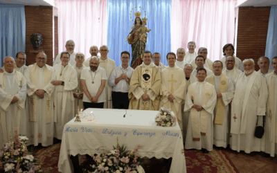 Sevilla acoge la Primera Profesión religiosa de Miguel Linde