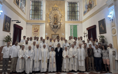 Rubén Ponce celebra su profesión perpetua en Cádiz