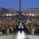El grito del Papa y los jóvenes: “¡Queremos la paz en el mundo!”