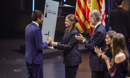 Pablo Sánchez Bergasa recibe el premio Princesa de Girona Social
