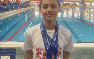Alumno de Salesianos Ciudad Real, campeón de España en 800 libres de natación