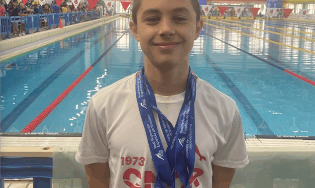 Alumno de Salesianos Ciudad Real, campeón de España en 800 libres de natación