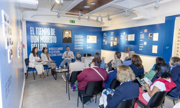Inauguración de la exposición “La aventura valdrá la pena. 150 años de misiones salesianas”