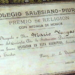 Foto con historia: Vargas Llosa, antiguo alumno salesiano