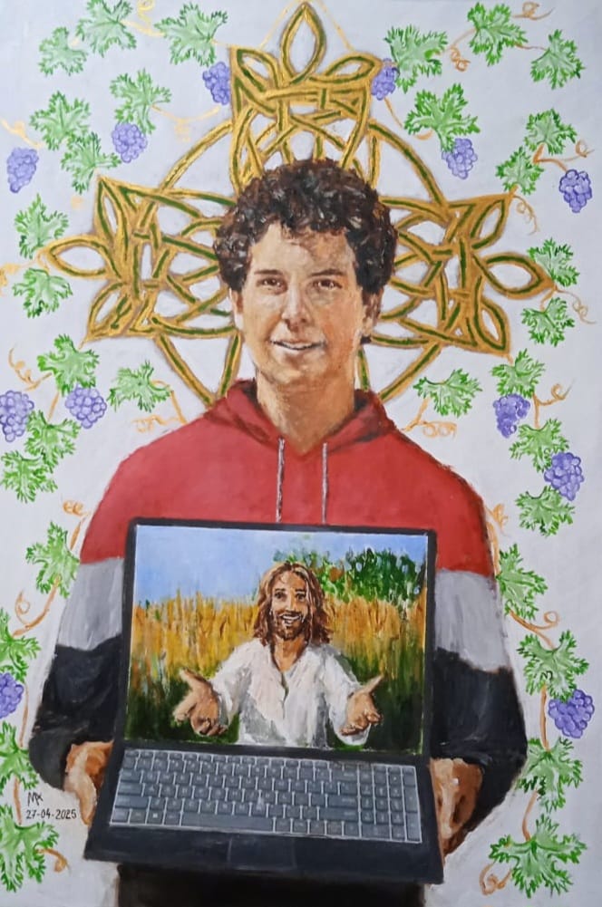 Carlo Acutis Santuario Maria Auxiliadora atocha