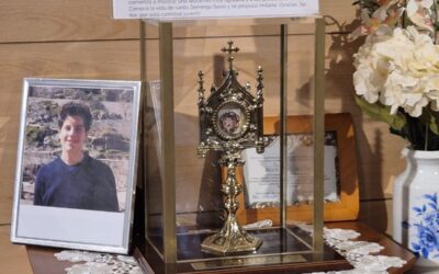 Salesianos Atocha conserva una reliquia del joven santo Carlo Acutis