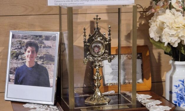 Salesianos Atocha conserva una reliquia del joven santo Carlo Acutis