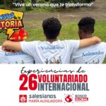 bosco global abre la convocatoria del  voluntariado internacional 2026
