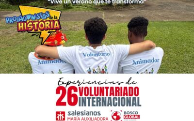Bosco Global abre la convocatoria del  voluntariado internacional 2026