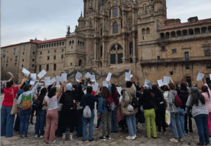 Encuentro de “Malaikas” en Santiago de Compostela