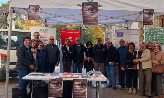La Fundació Magone de Lleida participa a la Jornada dels Pobres