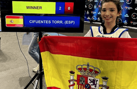 De los patios de Alicante a campeona de Europa de taekwondo en Atenas