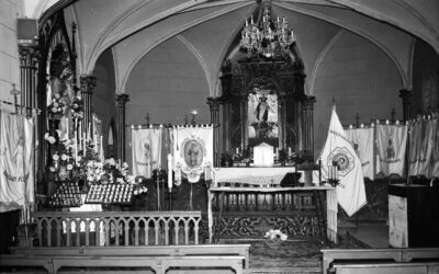 Foto con Historia: Primer altar en Salesianos Carabanchel
