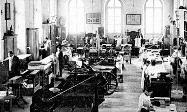Foto con Historia: La Tipografía de Don Bosco