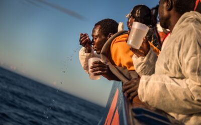 Un amanecer de rescate, foto ganadora del VIII Concurso “Un viaje a la Esperanza”