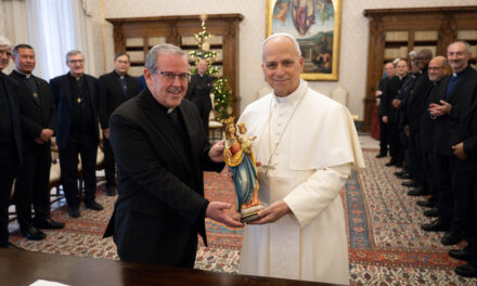 León XIV se reunió con el Consejo General de la Congregación Salesiana