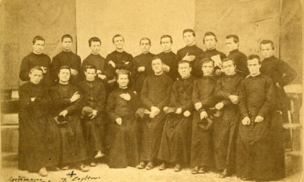 Foto con Historia: Don Bosco con los primeros salesianos