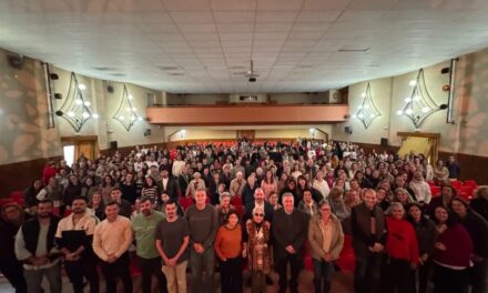 las palmas de gran canaria camina en la preparaci?n para la coronaci?n can?nica de mar?a auxiliadora