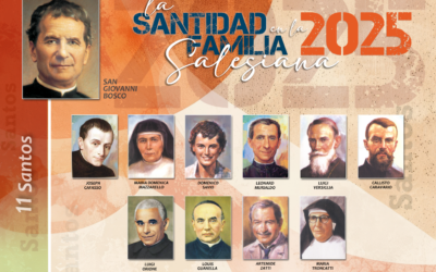 Publicación del dossier y el póster de la santidad de la Familia Salesiana 2025
