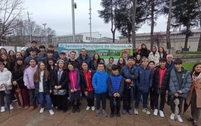 Salesianos Ourense colabora en la mejora del sendero periurbano de la ciudad