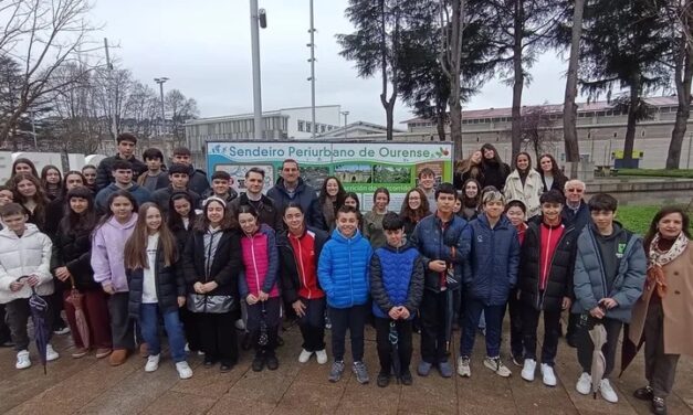 Salesianos Ourense colabora en la mejora del sendero periurbano de la ciudad