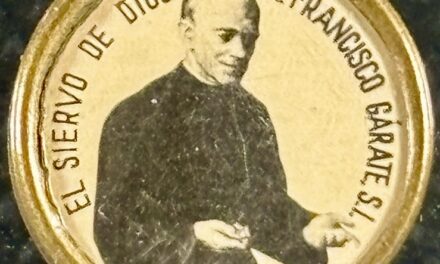 Foto con historia: Reliquia Francisco Garate S.J