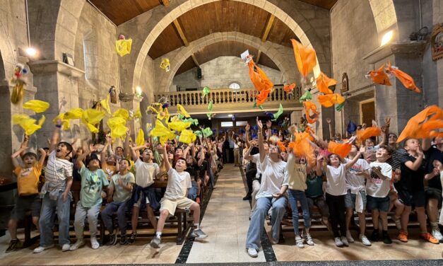 A festa do pano a l'Itinerari d'Educació en la fe d'Amencer de Ourense