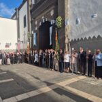 Multitudinario traslado de María Auxiliadora a Vegueta (Gran Canaria)