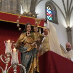 María Auxiliadora es coronada, en una jornada histórica, en la Catedral de Canarias