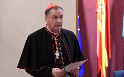 El Cardenal Ángel Fernández Artime clausura el curso académico del Colegio Mayor San Juan Bosco