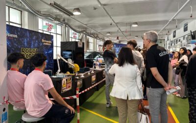 Gran éxito de la V edición de la Feria de Robótica ‘ALCOIBOT’
