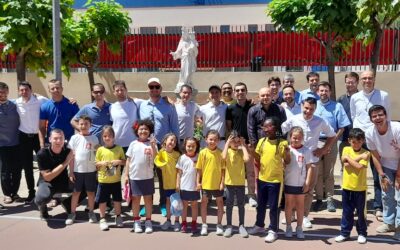 Visita de los novicios salesianos de Europa a la casa de Guadalajara