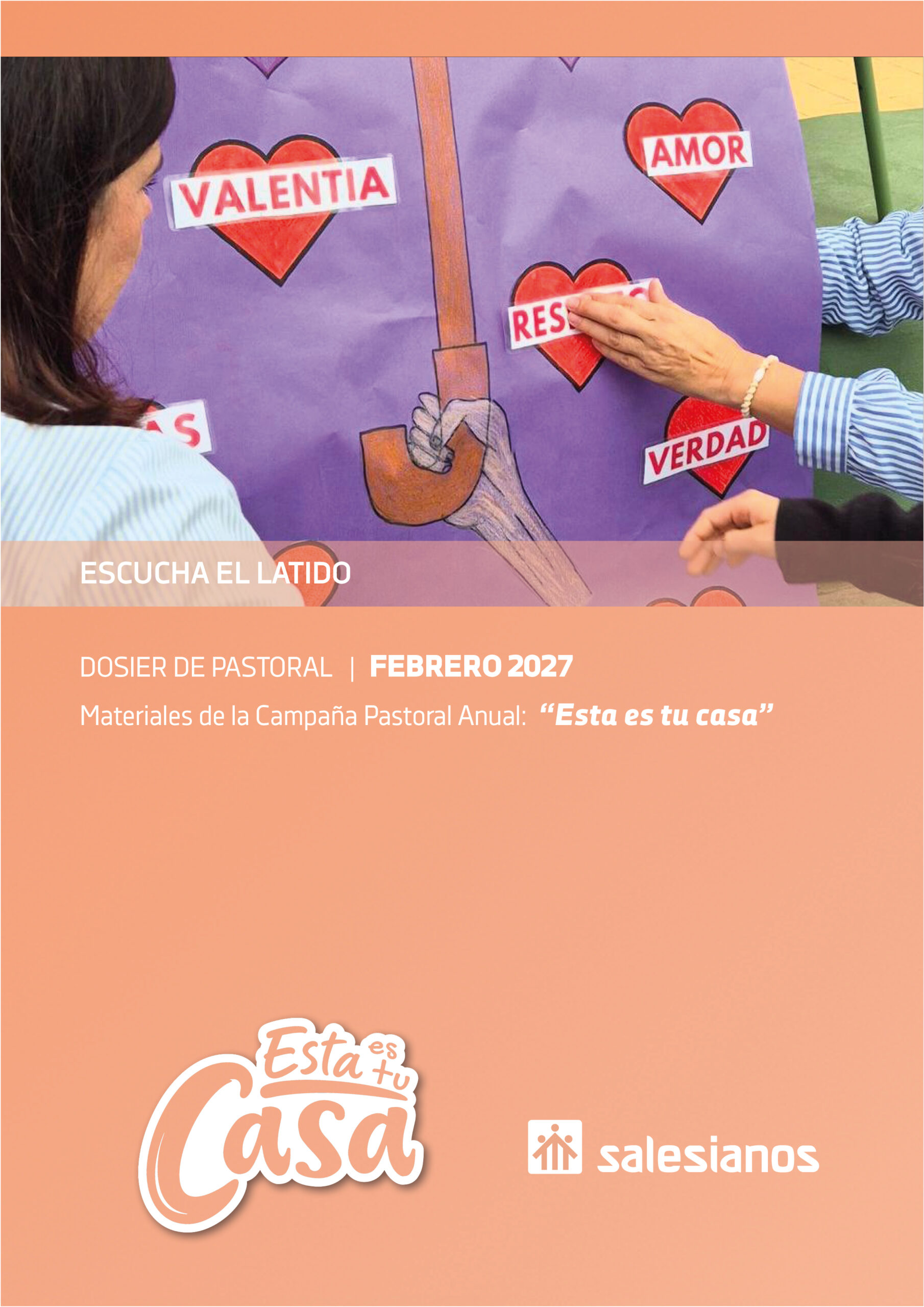 Portada del dosier Febrero: ESCUCHA EL LATIDO