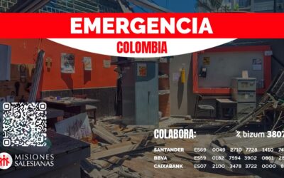 Misiones Salesianas activa la campaña Emergencia Colombia tras el terremoto