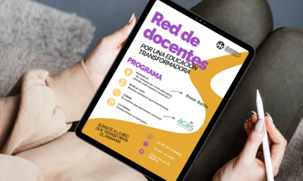 Jóvenes y Desarrollo lanza la Red de Docentes por una educación transformadora