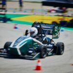 «Formula Student» de la EUSS hace historia, compite en pista con el coche eléctrico por primera vez